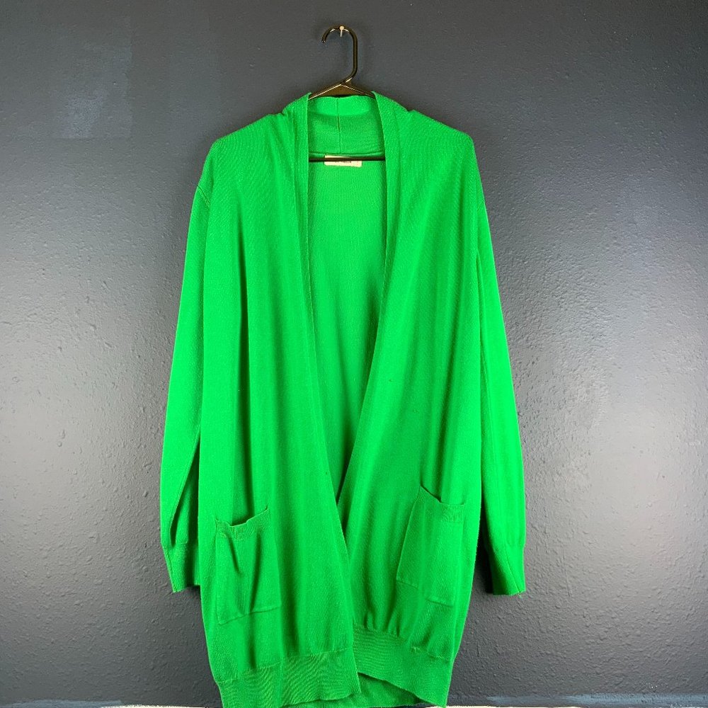 Kelly Green Cardigan